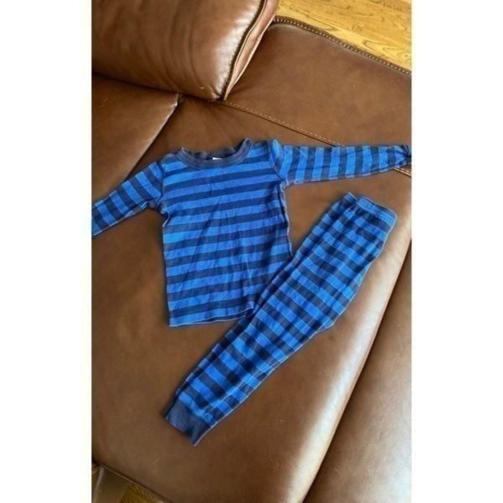 Hanna andersson pajamas blue 100